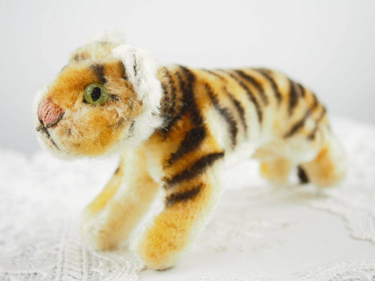  シュタイフ Tiger Cub 10cm タイガーカブ/虎/トラ/寅 アンティーク STEIFF 2点以上の同梱 サプライズ特典有り(シュタイフ社)｜売買されたオークション情報、yahooの商品情報をアーカイブ公開 - オー シュタイフ社