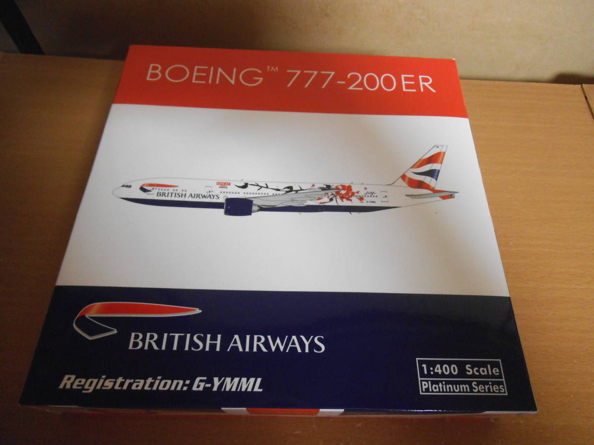 1/400　フェニックス　ブリティッシュエアウェイズ　777-200ER　特別塗装