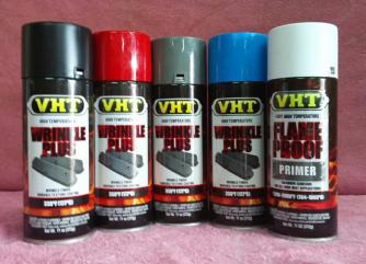 【専用】VHT 耐熱塗料「リンクル(結晶タイプ)スプレー」2本セット VHT ブラック スプレー リンクル | 耐熱 結晶塗装 タイプ 耐火 耐熱