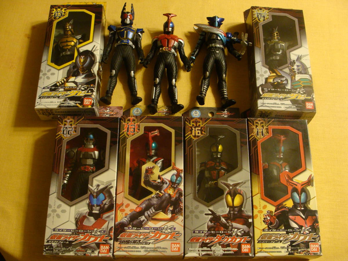 ライダーヒーローシリーズ 仮面ライダーダークカブト Standard 