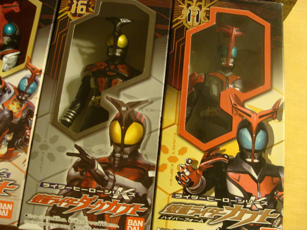 ライダーヒーローシリーズ 仮面ライダーダークカブト Standard 