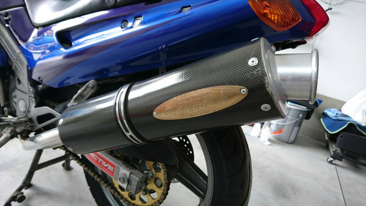 ZZ-R250 ZZR250 アサヒナレーシング ワンガンスペシャル スリップオン