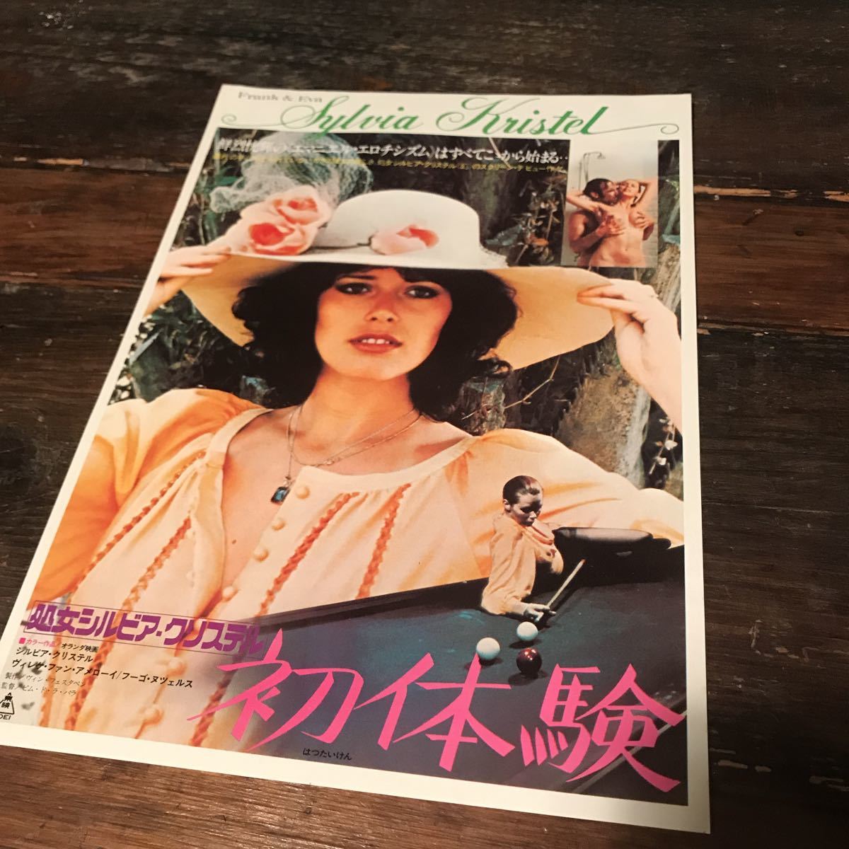 映画 初体験 シルビア クリステル チラシ 映画 売買されたオークション情報 Yahooの商品情報をアーカイブ公開 オークファン Aucfan Com