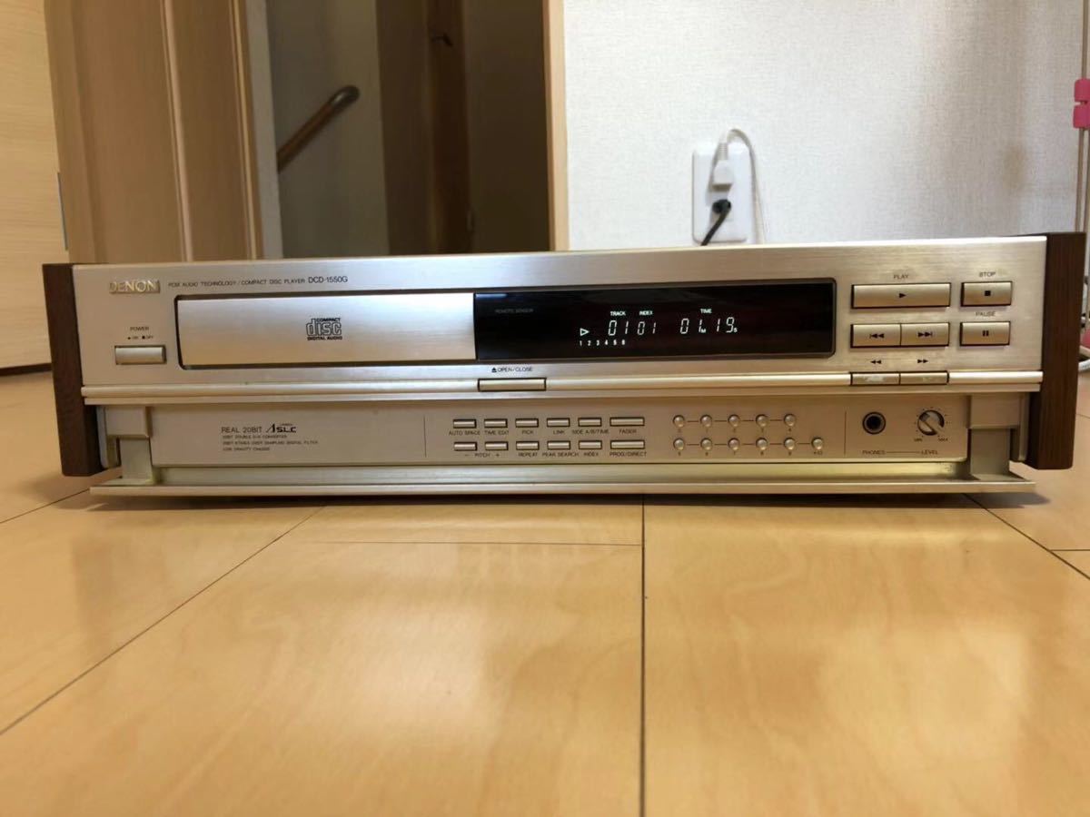 新作登場，SALE 1円スタート DENON デノン CDプレイヤー DCD-1550G ジャンク(DENON)｜売買されたオークション情報、yahooの商品情報をアーカイブ公開 - オークファン DENON