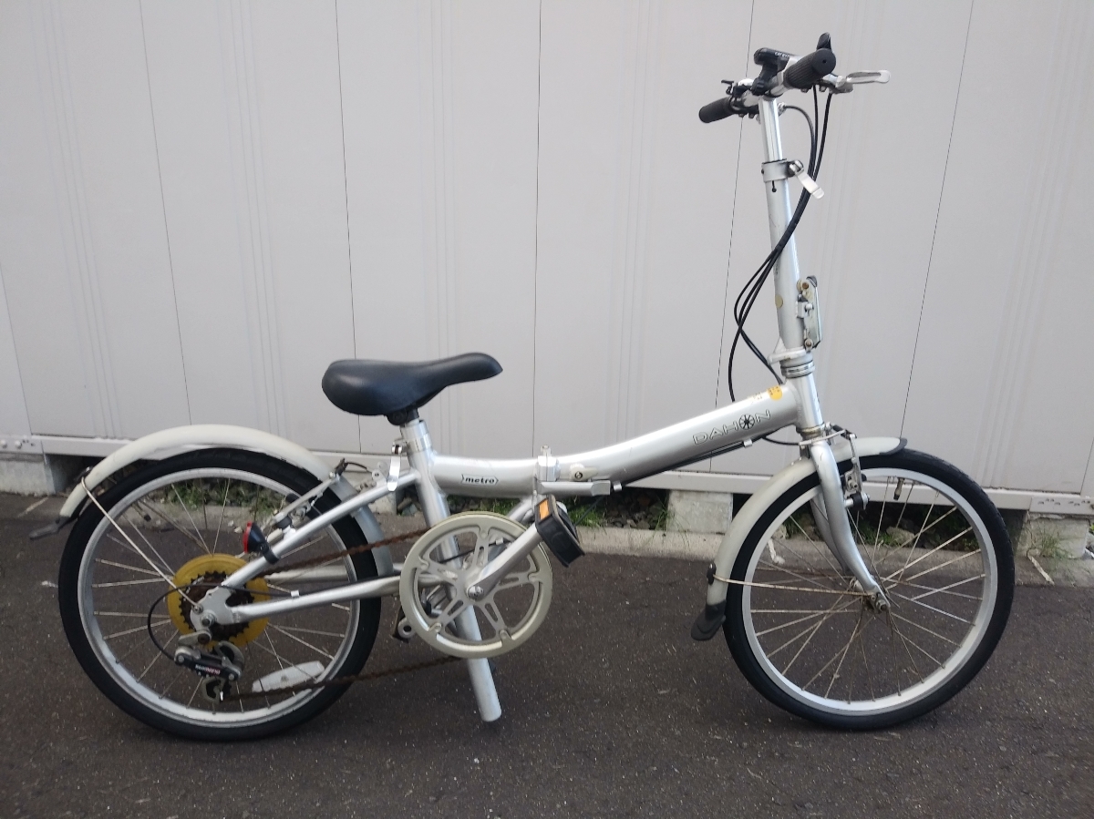 折り畳み自転車☆中古☆DAHON☆metro☆ダホン☆ジャンク