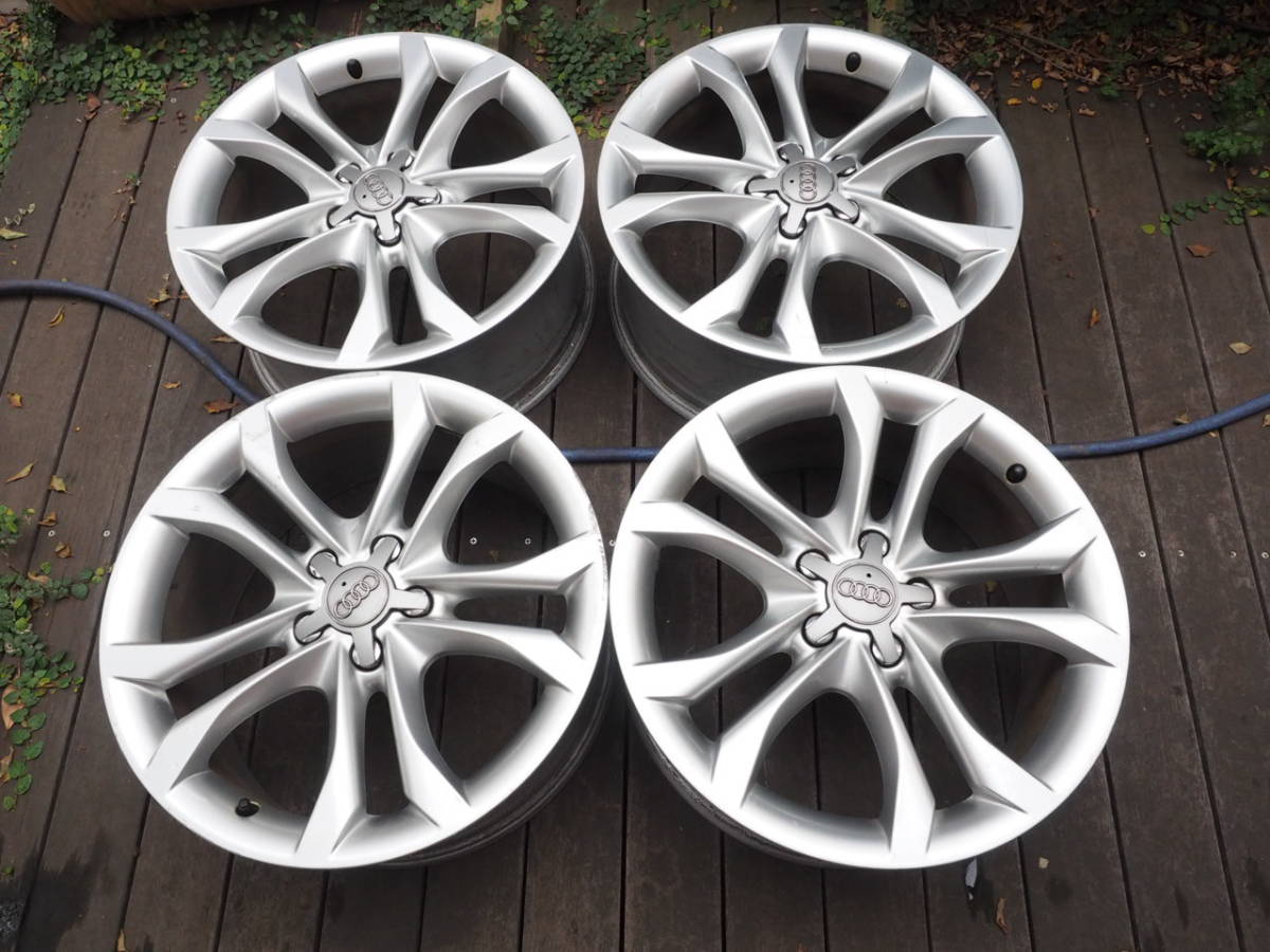 アウディ純正 アウディS4純正 18インチホイール 4本セット 本物！ 8J