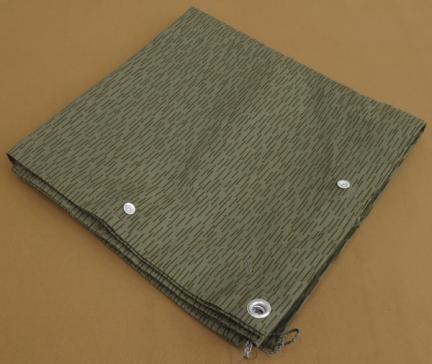東ドイツ軍レインドロップカモテントシートデッドストック§lovev§mz