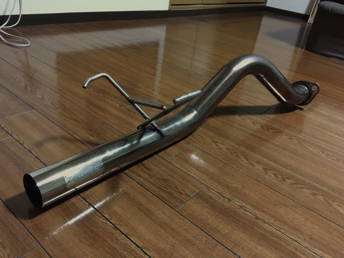 ゼロファイター リアピース マフラー 直管 シビック ek9 ek4 eg6 eg4 