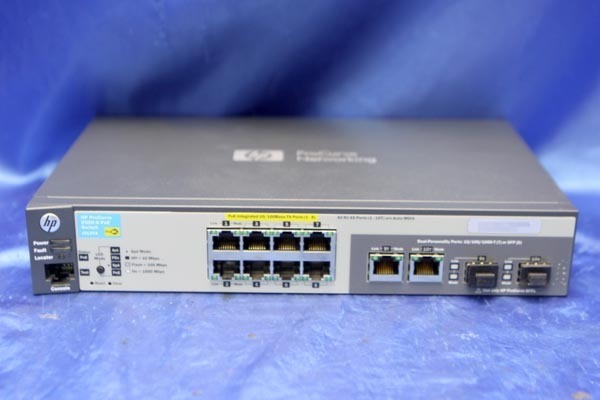 HP/ギガビットスイッチ ☆2520-8-POE(J9137A) 元箱・他付属有り☆ 30088S
