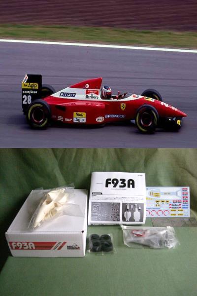 1/20 AMC フェラーリ F93A 通販限定キット DELL PALING 27 MFH