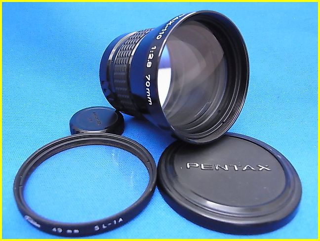 【ペンタックス auto110用レンズ/売切り】 PENTAX-110 70mm 1：2.8 
