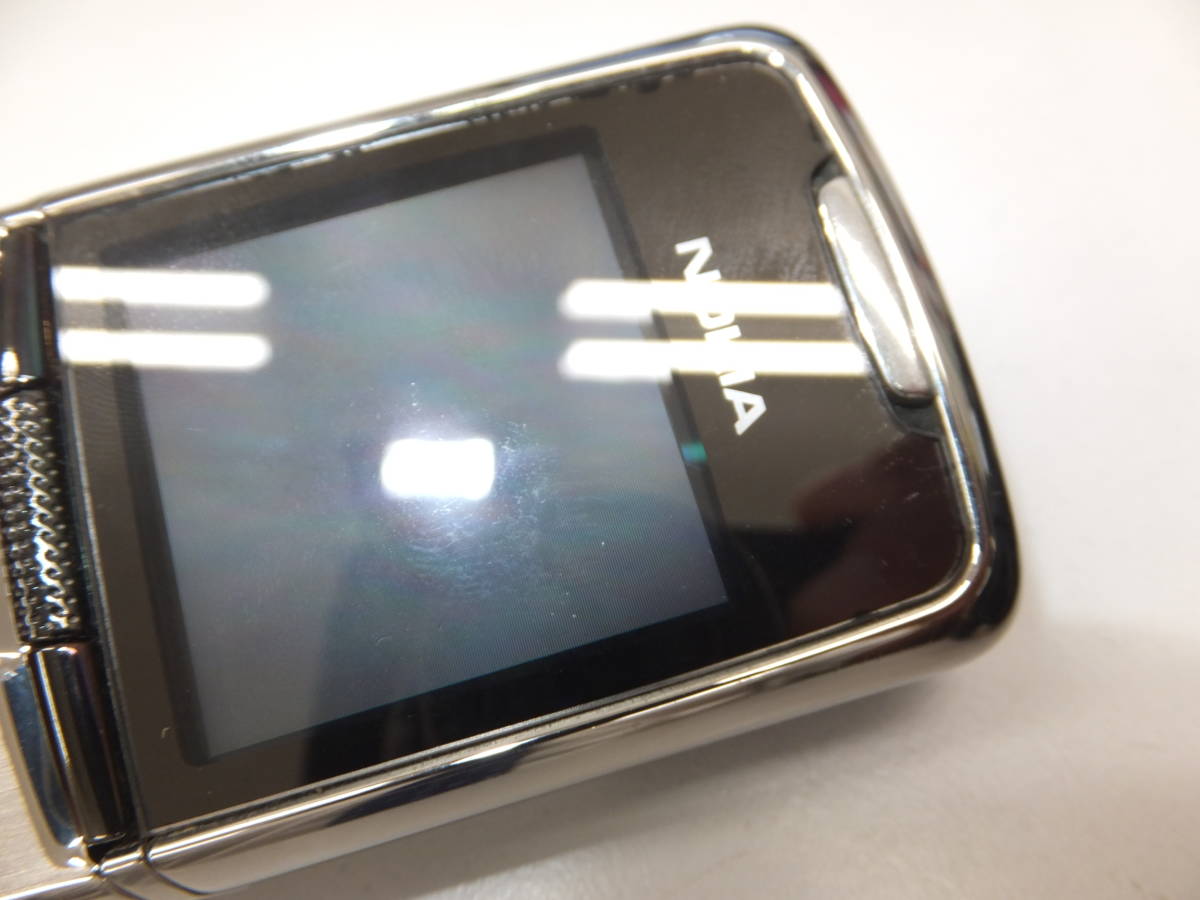 ＄26763-510　ノキア 8800　充電器付き　バッテリーふくらみあるため　充電不可　動作未確認　送料510円～_6