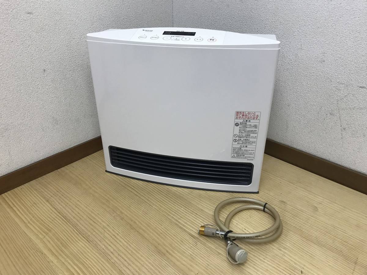ノーリツ　ガスファンヒーター GFH-4003S 2015年製　都市ガス ガスファンヒーター GFH-4003S ホワイト 都市ガス用 ノーリツ NORITZ