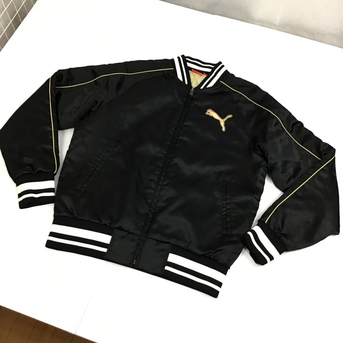 36 送料無料 ☆PUMA/プーマ☆ スタジャン 中綿ブルゾン ジャンパー 