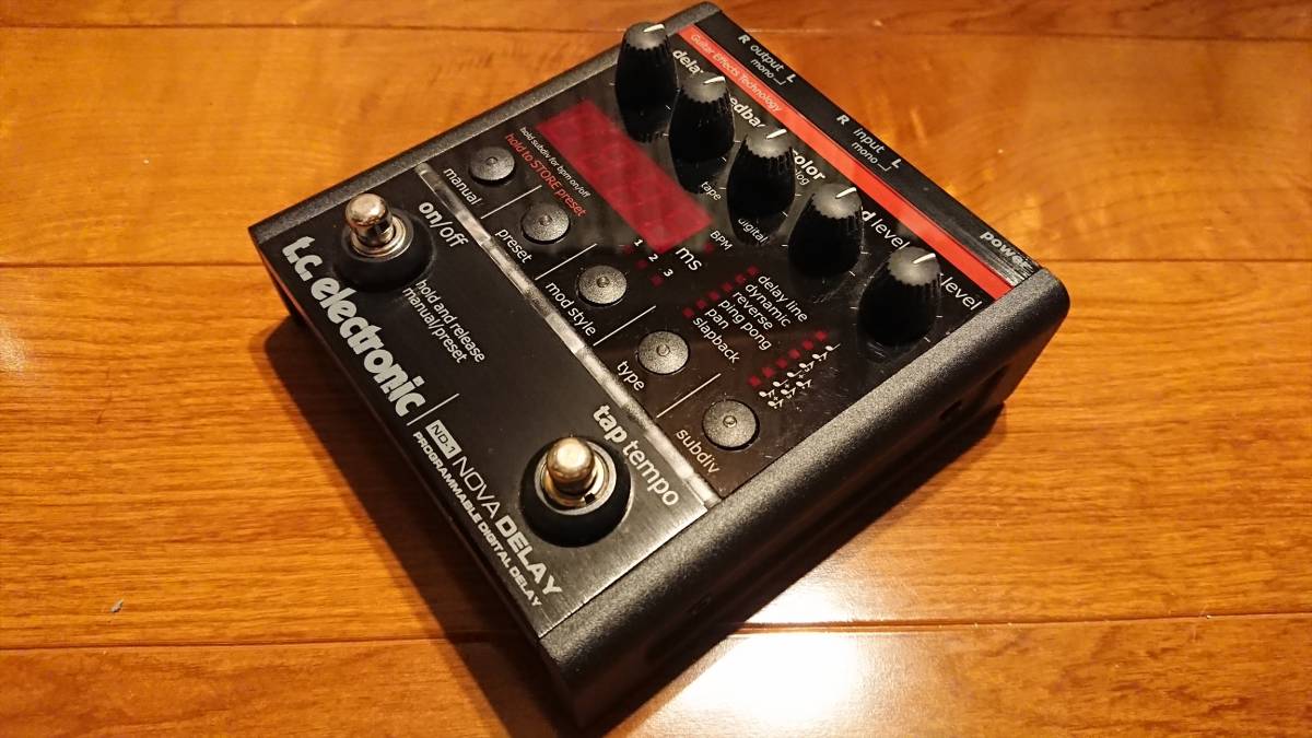 t.c. electronic / NOVA DELAY / 即決送料無料 / ディレイ / flashback