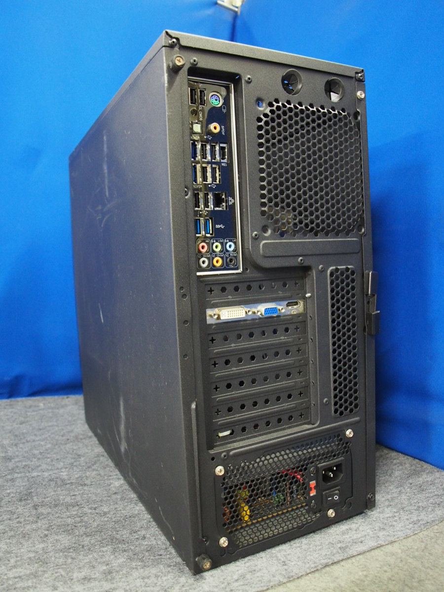 ゲーミングPC Galleria Core 自作 Core i7-2600 3.4GHz ブルーレイ MSI 