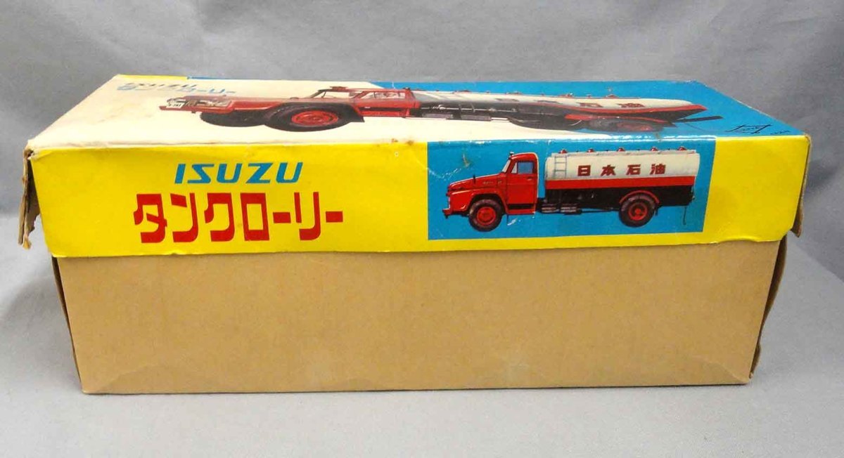 フリクション 寺井商店 ISUZU タンクローリー 開封 ミニカー ダイヤ ブリキ