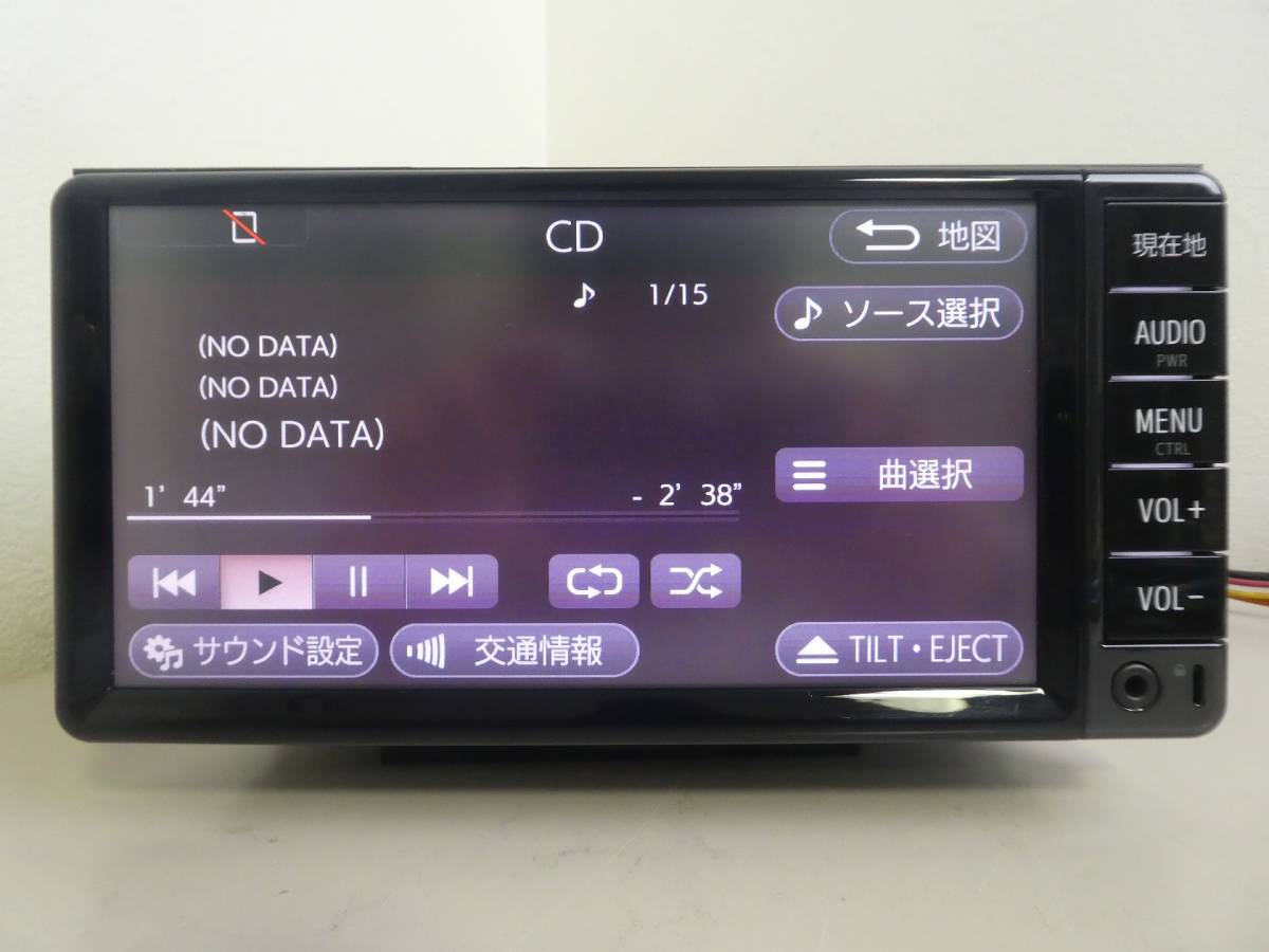 美品 トヨタ純正 NSCD-W66 SDナビ 2017年春 A-418 NSCD-W66 SDナビ トヨタ パスワードロック有り ☆2017年☆トヨタ純正ナビ☆NSCD-W66 N-109