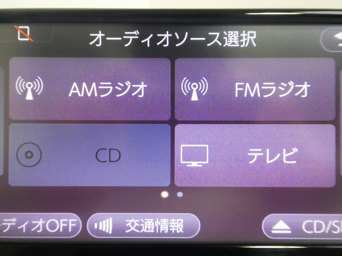 美品 トヨタ純正 NSCD-W66 SDナビ 2017年春 A-418 NSCD-W66 SDナビ トヨタ パスワードロック有り ☆2017年☆トヨタ純正ナビ☆NSCD-W66 N-109