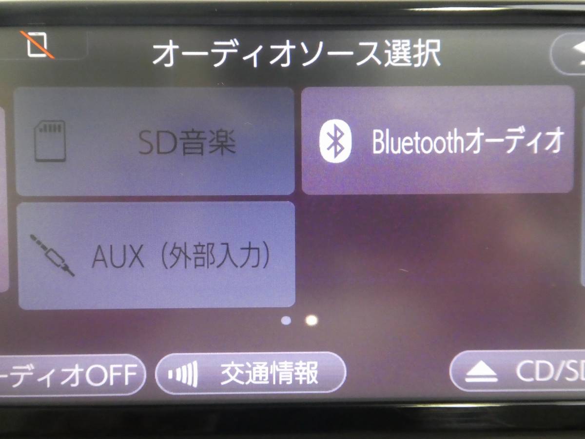 美品 トヨタ純正 NSCD-W66 SDナビ 2017年春 A-418 NSCD-W66 SDナビ トヨタ パスワードロック有り ☆2017年☆トヨタ純正ナビ☆NSCD-W66 N-109