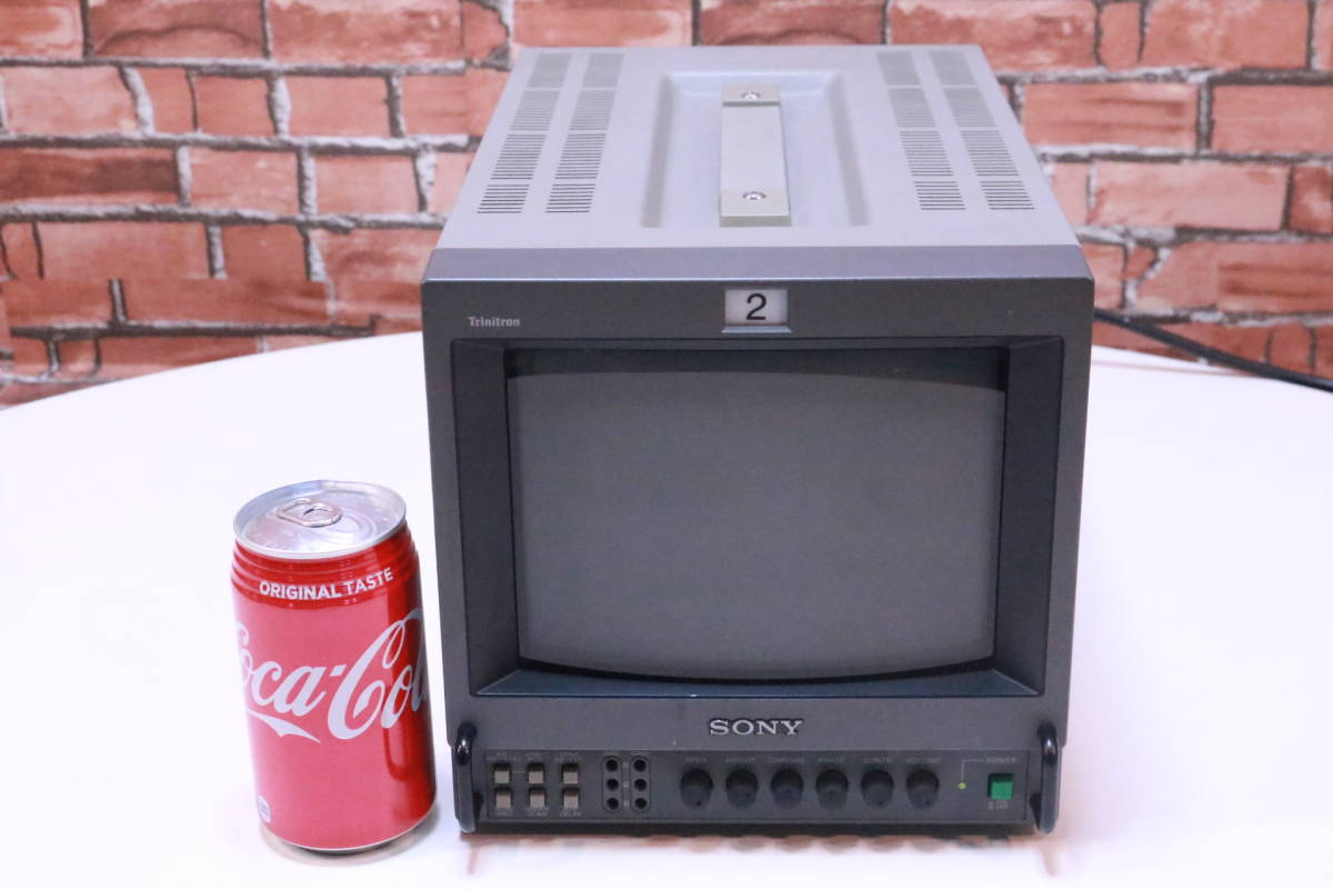 レトロ!! SONY PVM-9041Q TRINTRON ブラウン菅モニター□（A5771) 映像