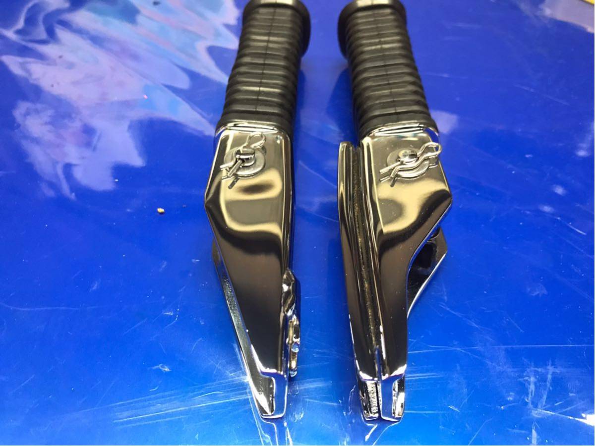 ダックスタンデムステップ☆クロームメッキ、シャリー、DAX、くるくる