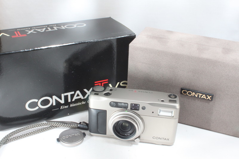 【動作確認済・美品】CONTAX T VS コンパクトカメラ 76332】◇動作未確認 CONTAX コンタックス T VS DIGITAL デジタル