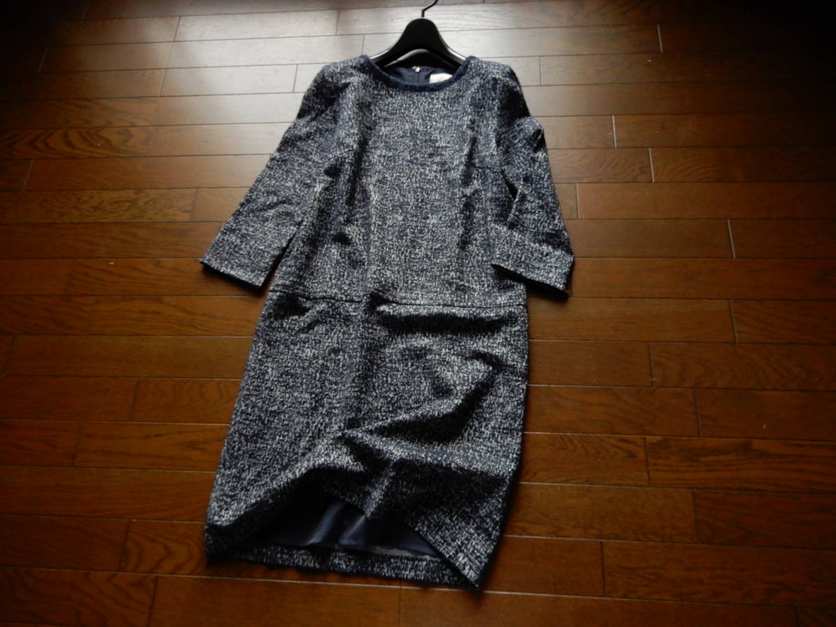  自由区 バックファスナーの素敵なワンピース サイズ38(自由区)｜売買されたオークション情報、yahooの商品情報をアーカイブ公開 - オークファン 自由区