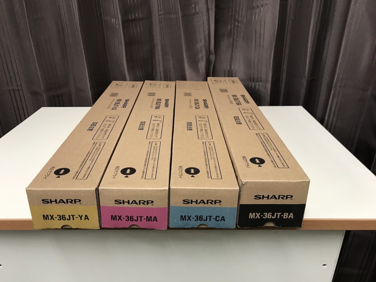 シャープ 純正トナー MX-36JT CA/MA/YA/BA 4色セット 計7本 SHARP シャープ 純正トナー MX-36JT CA/MA/YA/BA 4色セット 計7本 SHARP