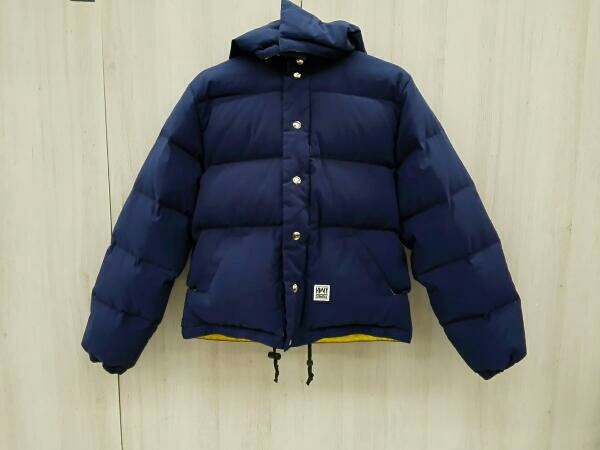 美品】Crescent Down Works ダウンジャケット XSサイズ ネイビー