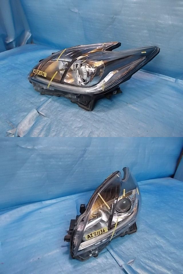 プリウス ZVW30 後期 HID 左 ヘッドライト №AI81136 30プリウス 後期 