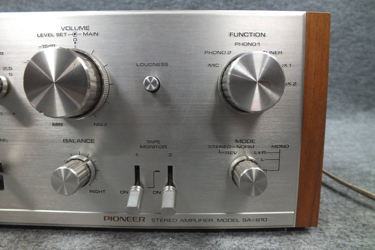 ☆PIONEER◇パイオニア SA-810 ステレオプリメインアンプ オーディオ