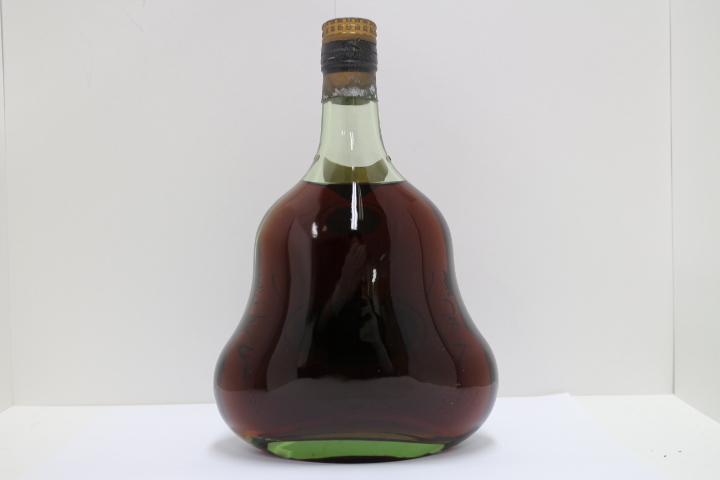 ○60サイズ 2-9SE10 古酒 Jas Hennessy XO ヘネシー グリーンボトル 金