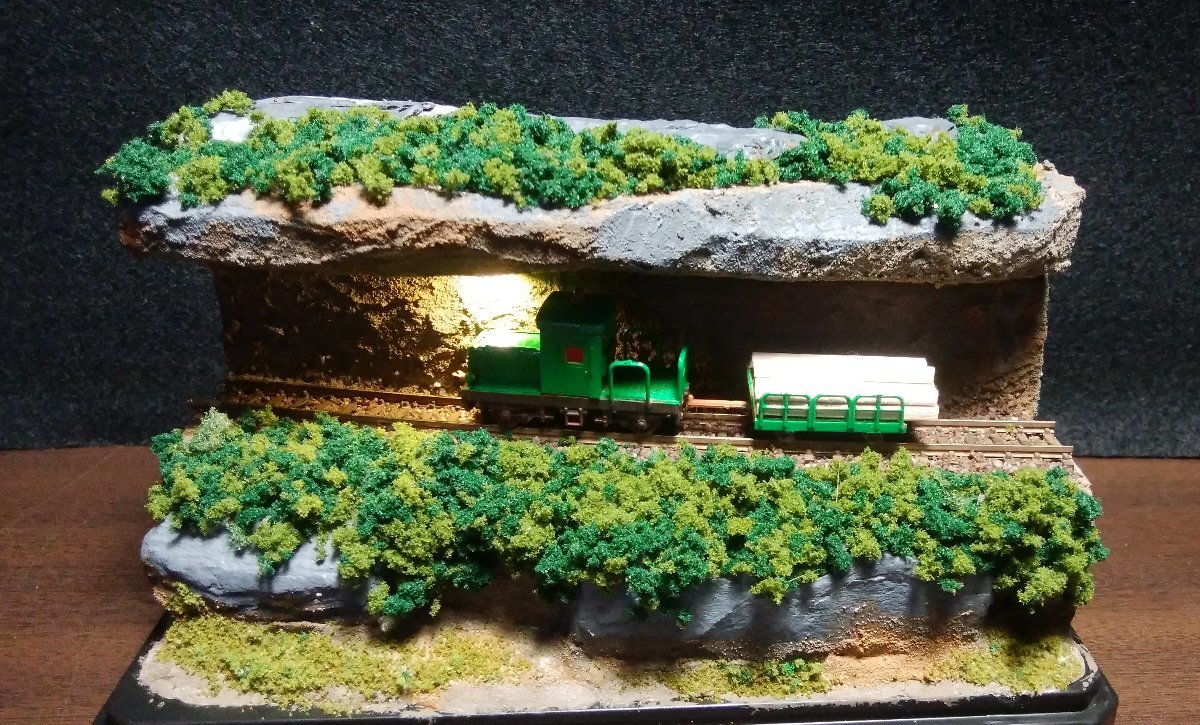 立山砂防のトロッコ Nゲージ 鉄道模型 立山砂防トロッコ前面展望 ミニ