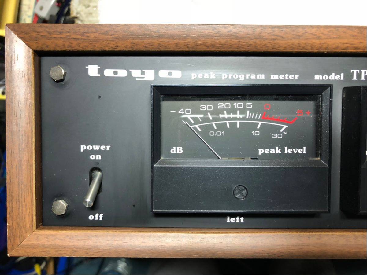 TP-5000 - TOYO ピークプログラムメーター TP－5000（ピーク
