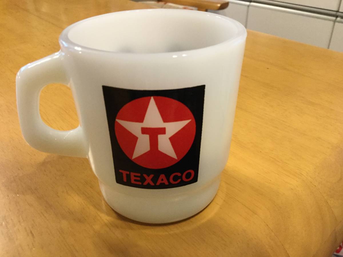 ファイアーキング TAXACO プリント マグカップ USA ビンテージ レア