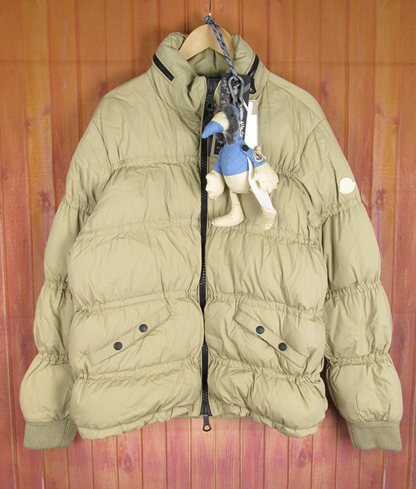 MWTRKHJ9621 モンクレール GRASMOOR ダウンジャケット 1 ベージュ 美品 