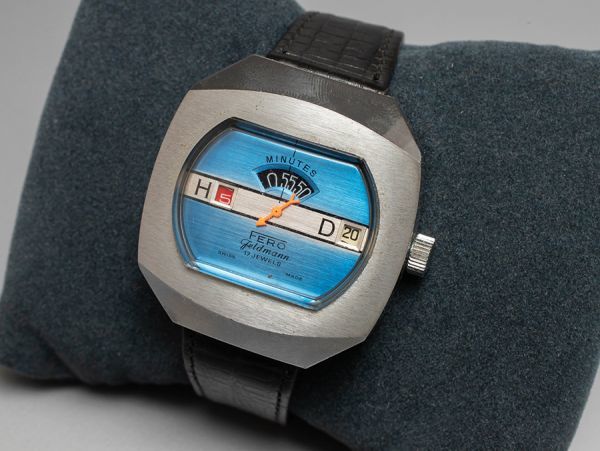 Fero Feldmann Swiss 15石 手巻き時計 Yahoo!オークション VINTAGE-FERO- SWISS 腕時計」アナログ（手巻き