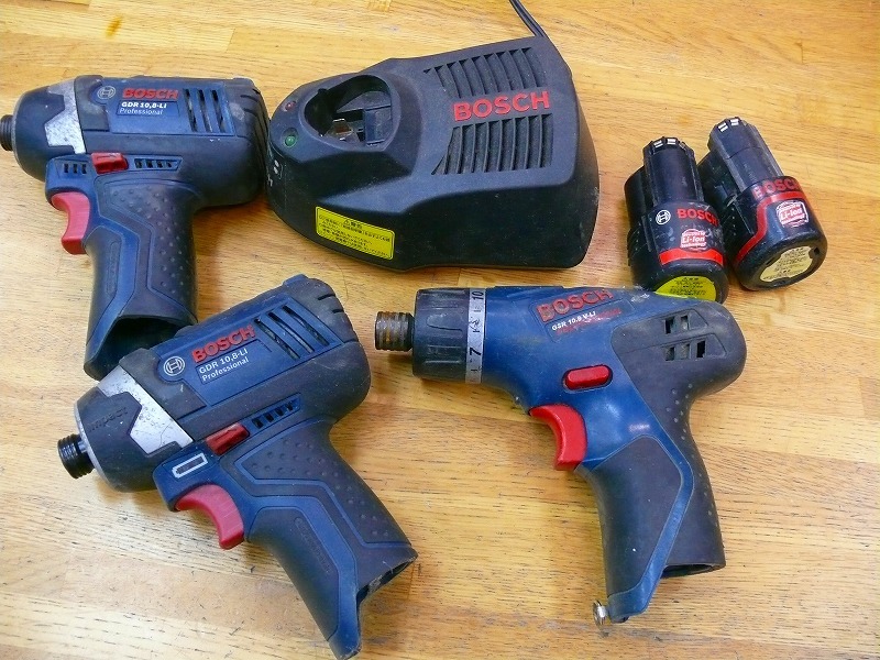 接触不良時々動かず■BOSCH　10.8V