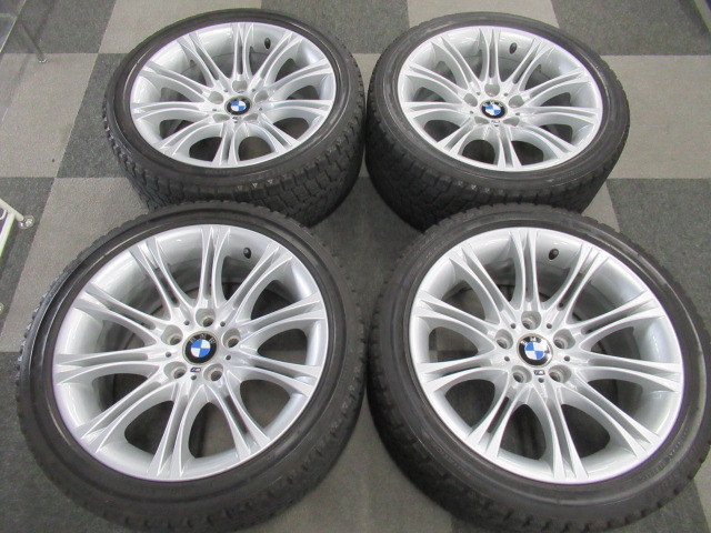即決【ブリヂストン ブリザック　MZ-03 ランフラット付】BMW 5シリーズ E60純正 ダブルスポーク135M!8J-18in IS20 PCD120-5H!245/40R18
