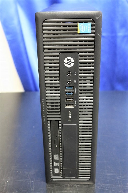◆ジャンク/JUNK/HP Prodesk 600 G1 SFFHDDなし/OS起動は確認CPU i3-4160 4GB（写真有） (03990)