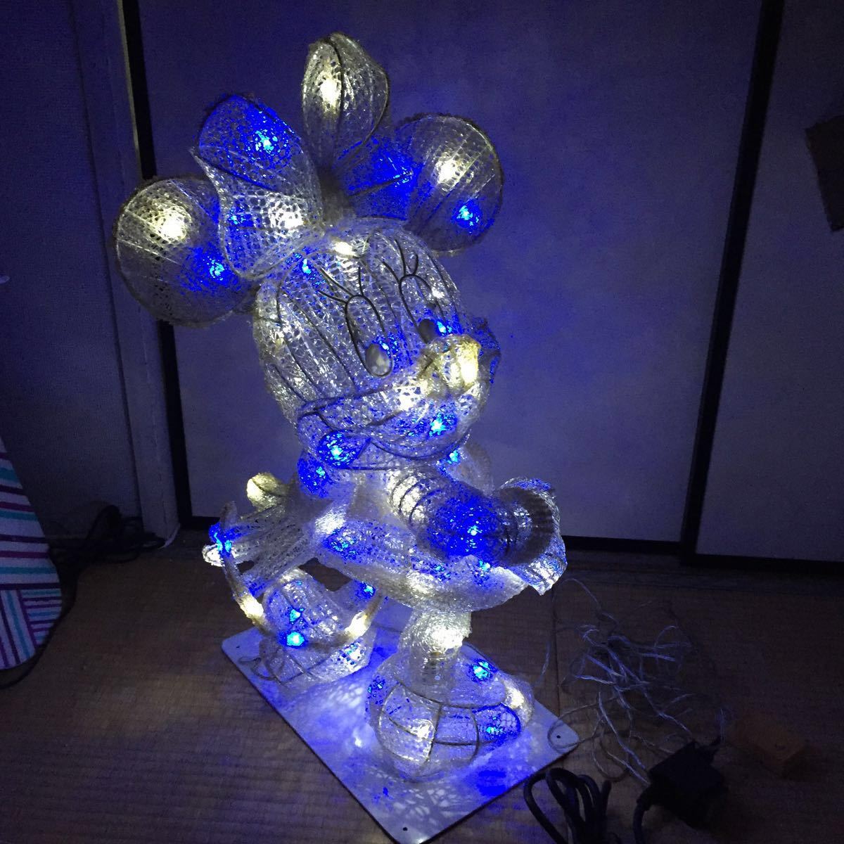 ✨特大・必見❗️ LEDクリスタル ミニーマウス イルミネーション