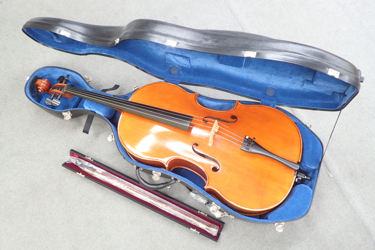 チェロ スズキ エターナル No.80 ハードケース 弓付 弦楽器 鈴木 Cello