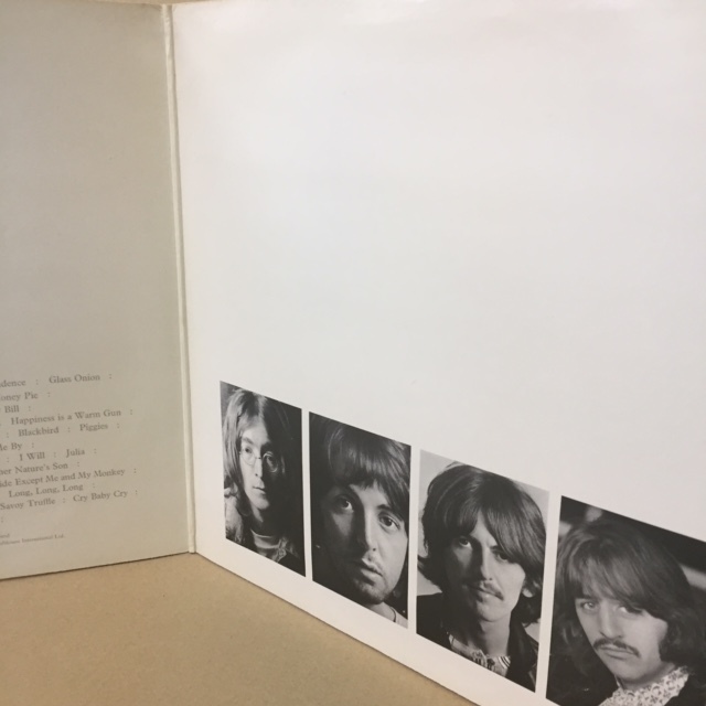 インドLP 6枚セット The Beatles White Album - ⁄ UK盤 UK album 英LP Album) (White