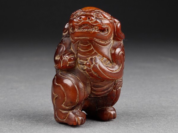 青銅製 獅子彫刻付き球形器 青銅製 獅子彫刻付き球形器 - メルカリ