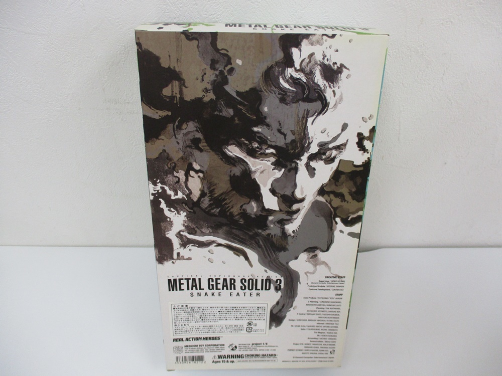 422MP 未開封★メタルギアソリッド３ スネークイーター リアルアクションフィギュア 1/6 METAL GEAR SOLID 3 SNAKE EATER 　