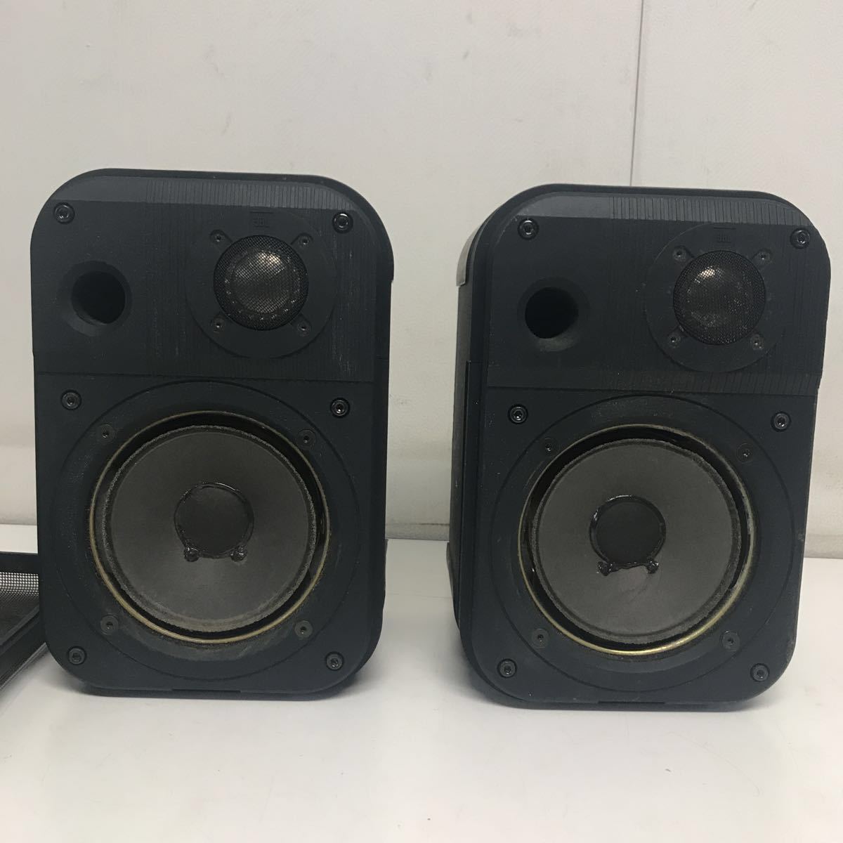難あり・エッジ割れ□JBL Control 3 Pro ペアスピーカー 音出しOK
