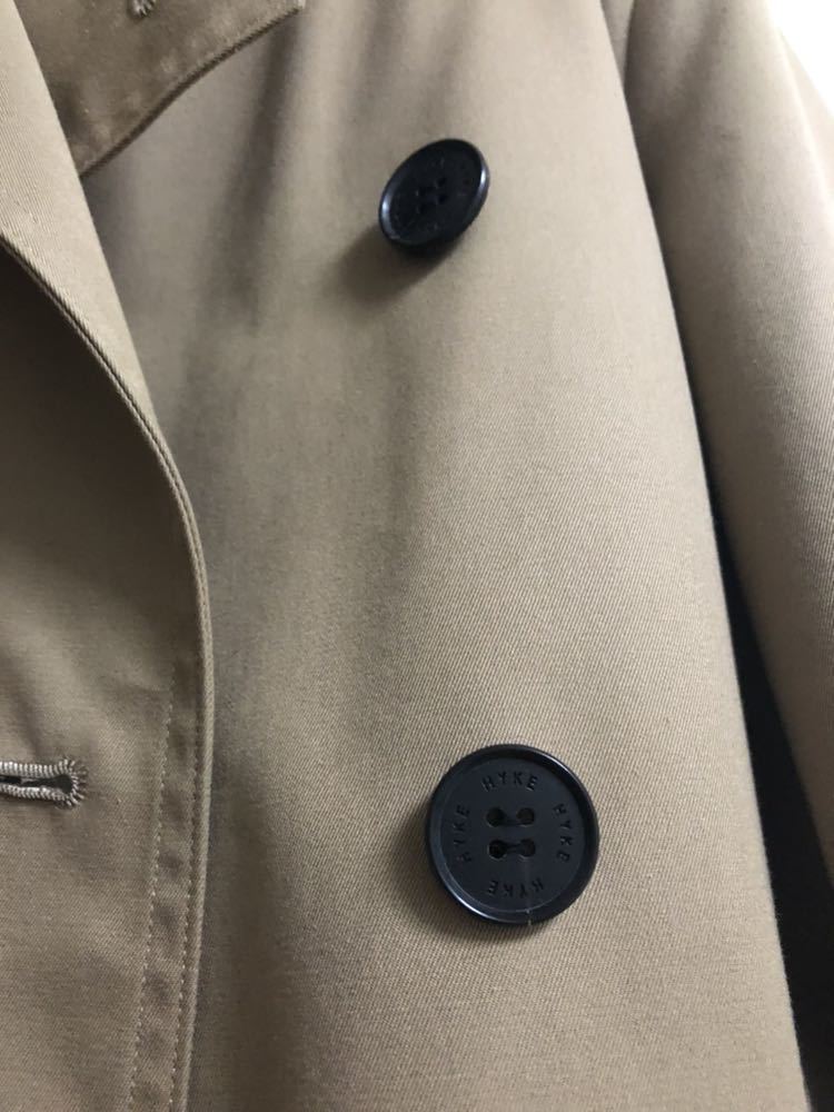 hykeハイク トレンチコート HYKE(ハイク) TRENCH COAT Hu0026MTOGAトレンチコート FIT-はなぜこんなにも愛さ |