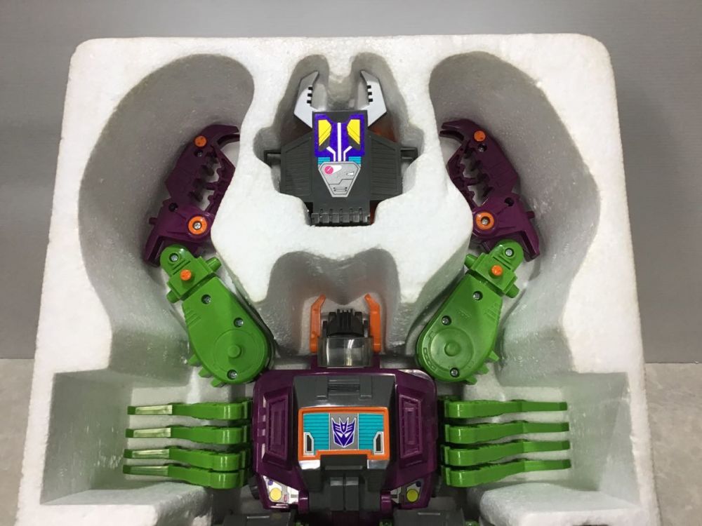 タカラトランスフォーマー D-93 恐怖大帝 メガザラック ヘッドマスター タカラ ザ ヘッドマスターズ トランスフォーマー D-93 ヘッドマスター