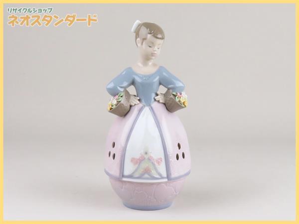 1円～ リヤドロ フィギュリン 私の香り ポプリポット 陶器 置き物 箱
